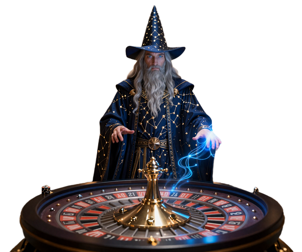 Magier Mericus verzaubert den Roulette-Tisch im Total Casino Live Casino