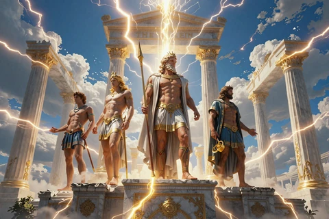 Age of the Gods von Playtech als Casino-Spielkarte im Total Casino