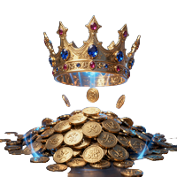 Goldene Krone symbolisiert den Major Jackpot bei Age of the Gods